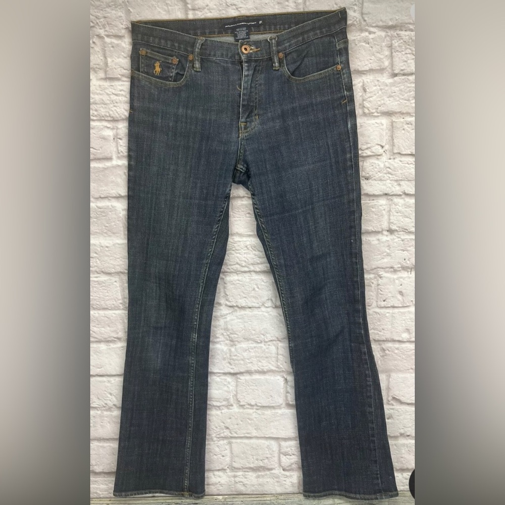 Ralph Lauren Sport Bootcut Stretch Mid Rise Jeans Women's 29 x 31